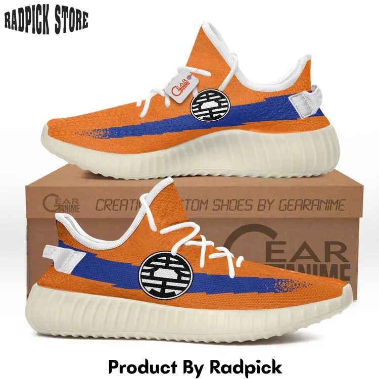 Goku king kai yeezy shoes anime sneakers  rp616161